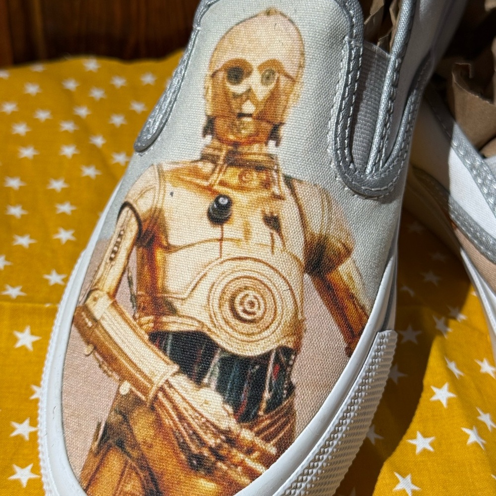 Men’s Star Wars r2d2 and C-3PO Sperry - Picture 3 of 9